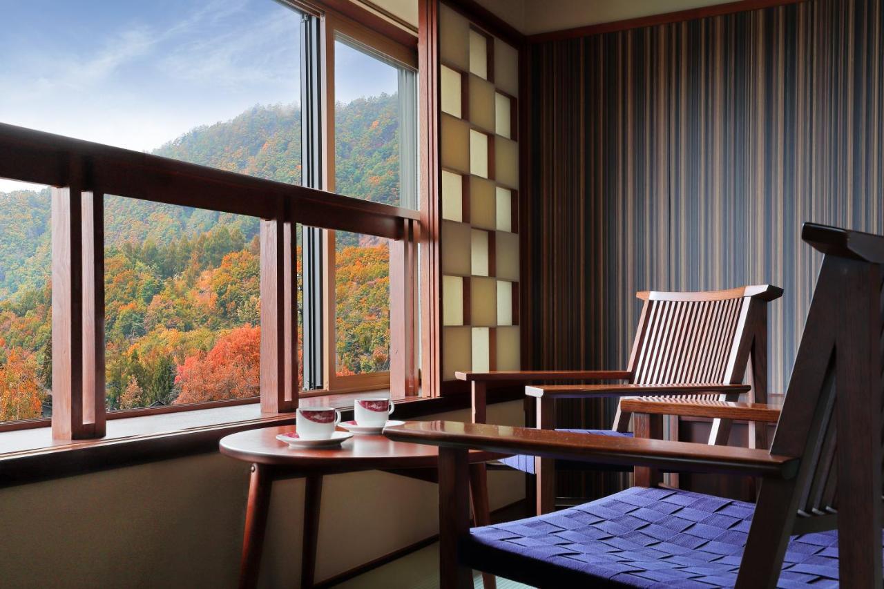 Zao Onsen Omiya Ryokan Jamagata Kültér fotó